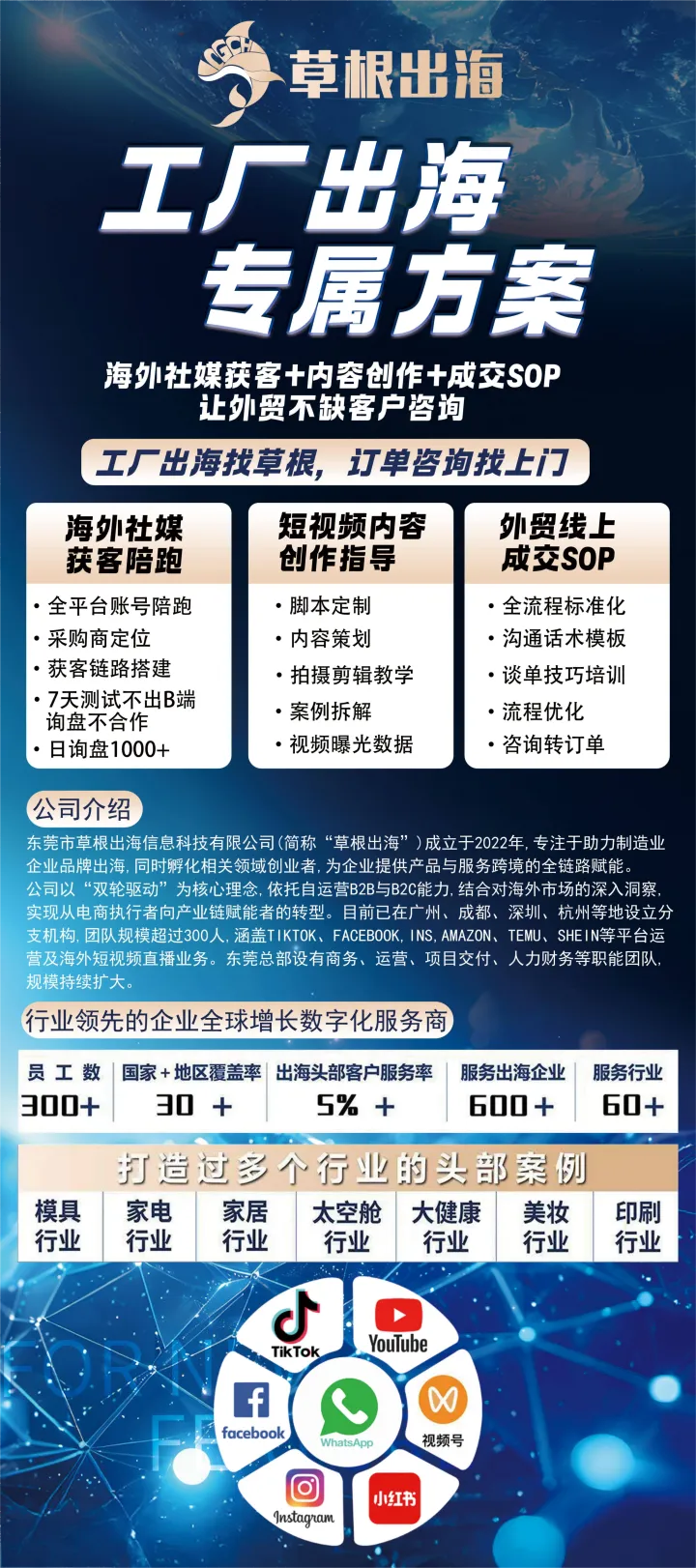 草根出海 | 海外全社媒实战特训班