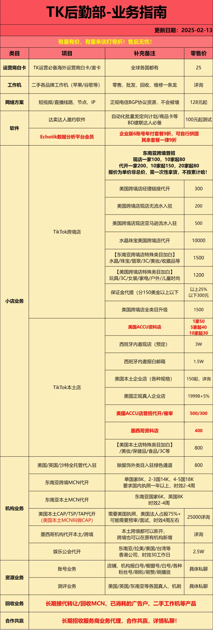 TikTok Shop专业服务商开店