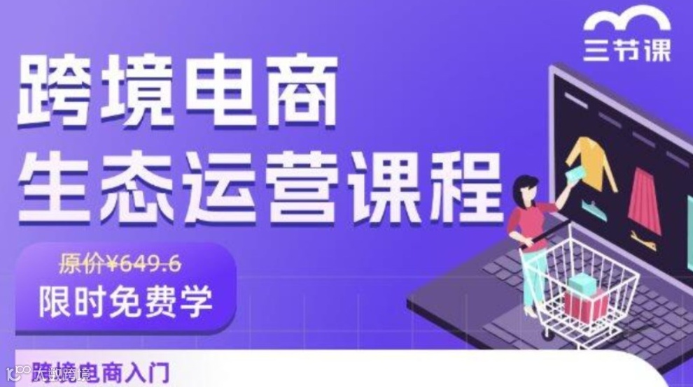 跨境电商生态运营课程｜限时免费
