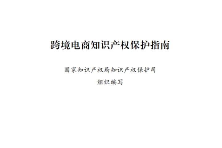 国家知识产权局：2024年跨境<em>电</em><em>商</em>知识产权保护<em>指南</em>