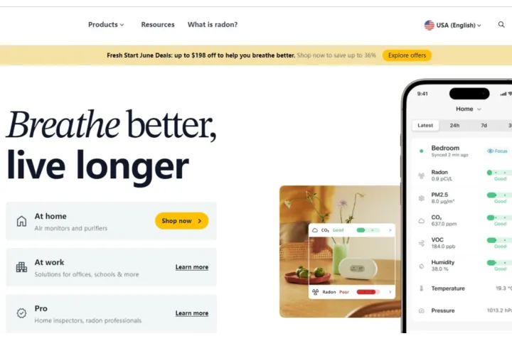 独立站优秀案例分析：空气检测品牌如何强化产品价值感知？