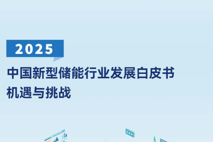 储能领跑者联盟2025中国新型储能行业发展白皮书机遇与挑战70页
