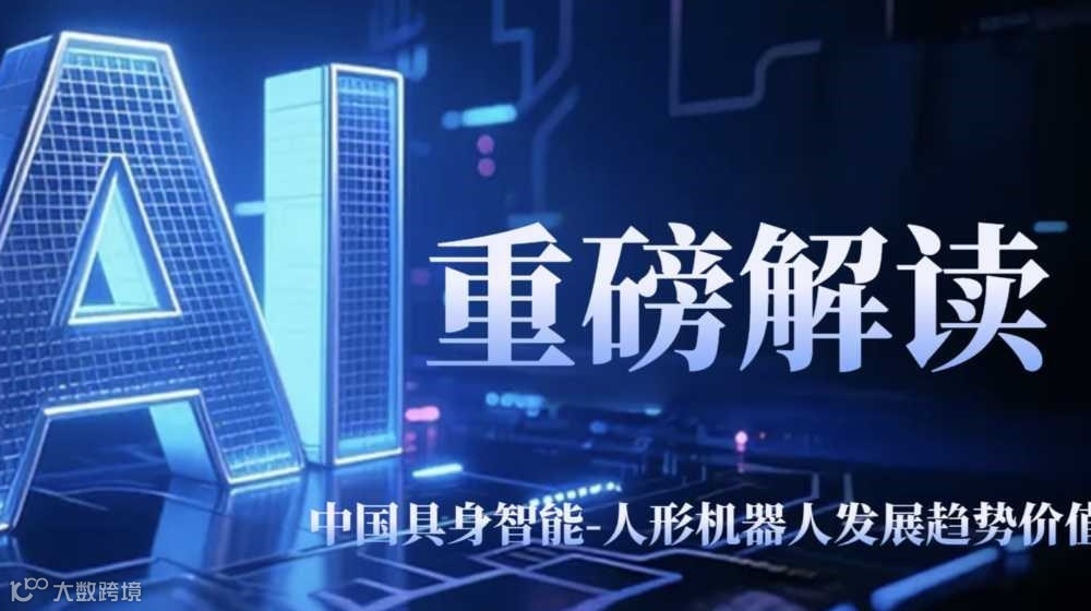 重磅解读：中国具身智能-人形机器人发展趋势价值