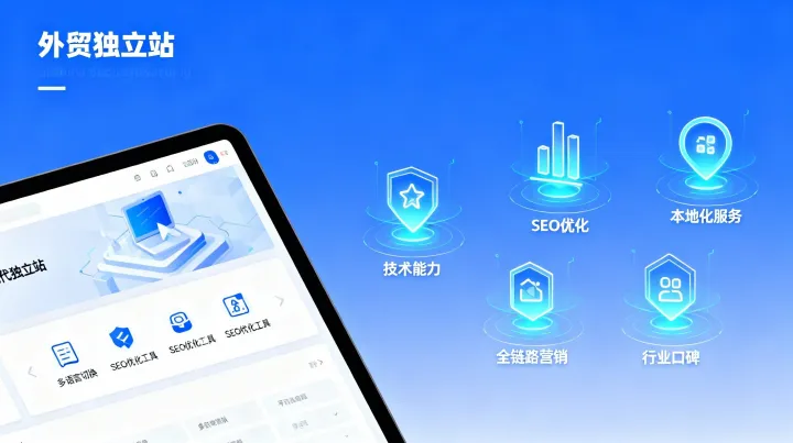外贸独立站北京供应商怎么选？项目采购必看的5个指标