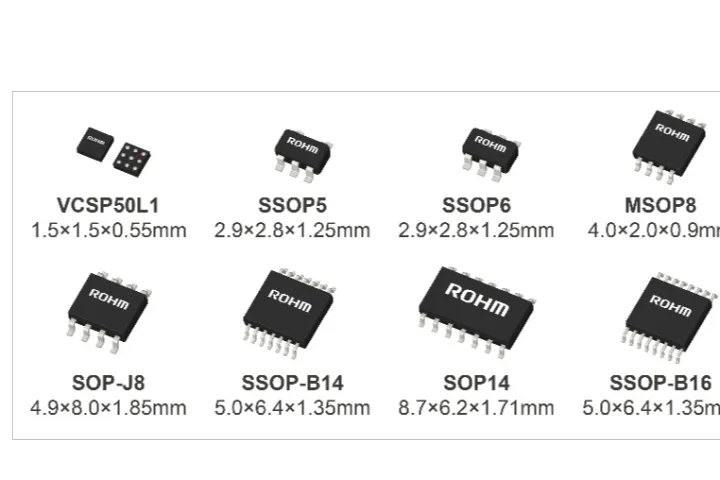 ROHM一舉推出17款高性能運算放大器，提升設計靈活性