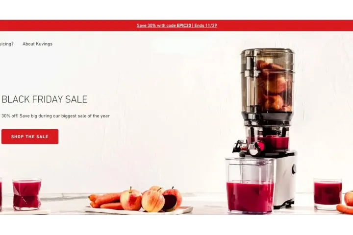 独立站优秀案例分析：榨汁机品牌如何优化用户体验？