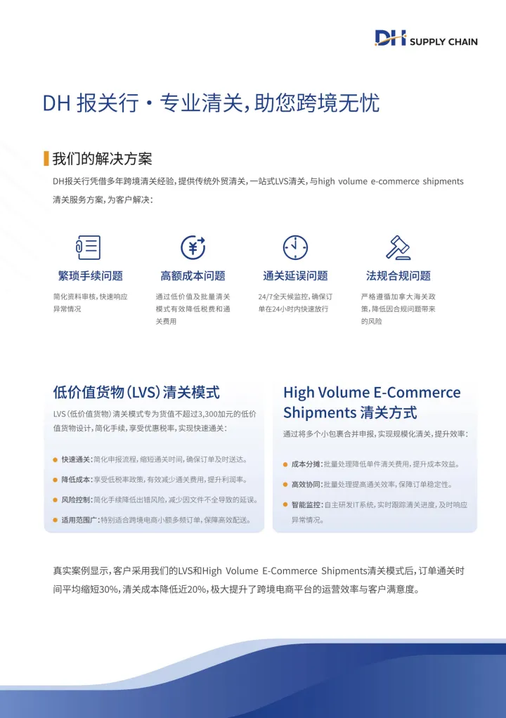 加拿大报关清关服务|快速放行+低税成本+合规保障