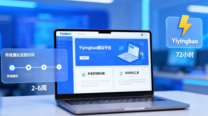 Yiyingbao vs 传统建站：中小企业建站效率差多少？