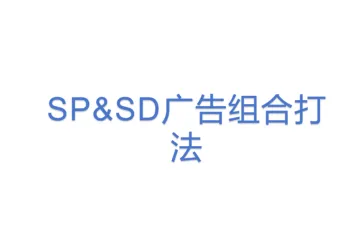 SP&SD广告组合打法