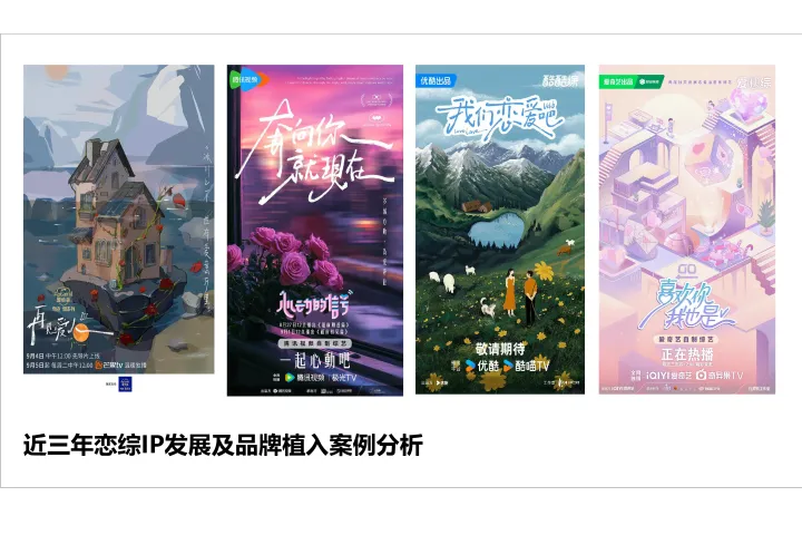 2024近三年恋综IP发展及品牌植入案例分析报告