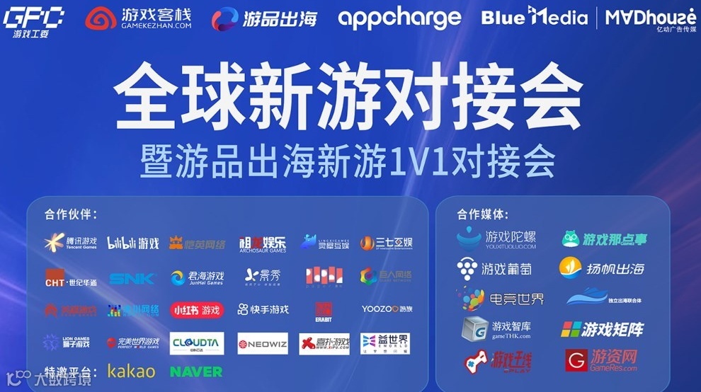 游品出海全球新游对接会—发行商报名专属通道