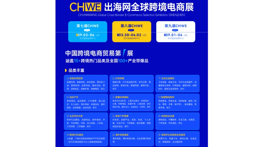 2027第9届深圳出海网跨境电商展（CHWE）