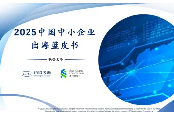 CIC灼识咨询 渣打银行：2025中国中小企业出海蓝皮书