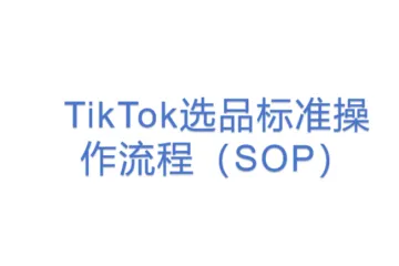 TikTok选品标准操作流程（SOP）