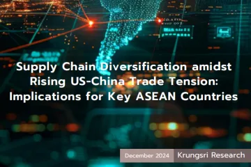 泰国大城银行研究中心：2024中美贸易紧张局势下的供应链多元化研究报告对东盟主要国家的影响英文版