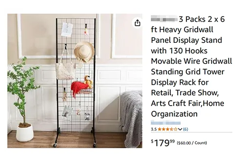 24-cv-25046，网格墙展示架专利匿名维权，123店被TRO冻结