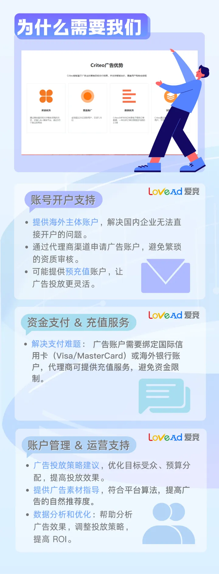 Criteo广告账户开户+代投