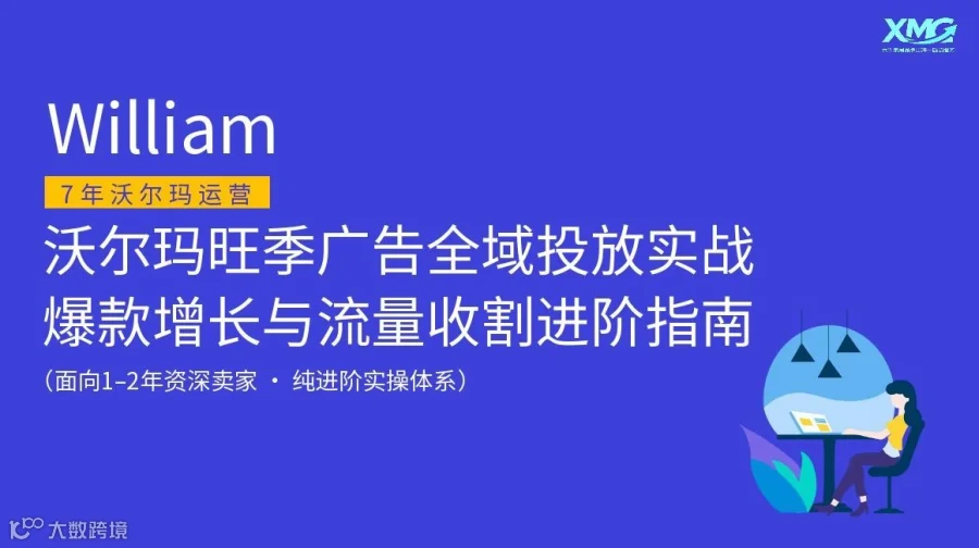 XmG跨境老板课(沃尔玛广告全域投放实战)