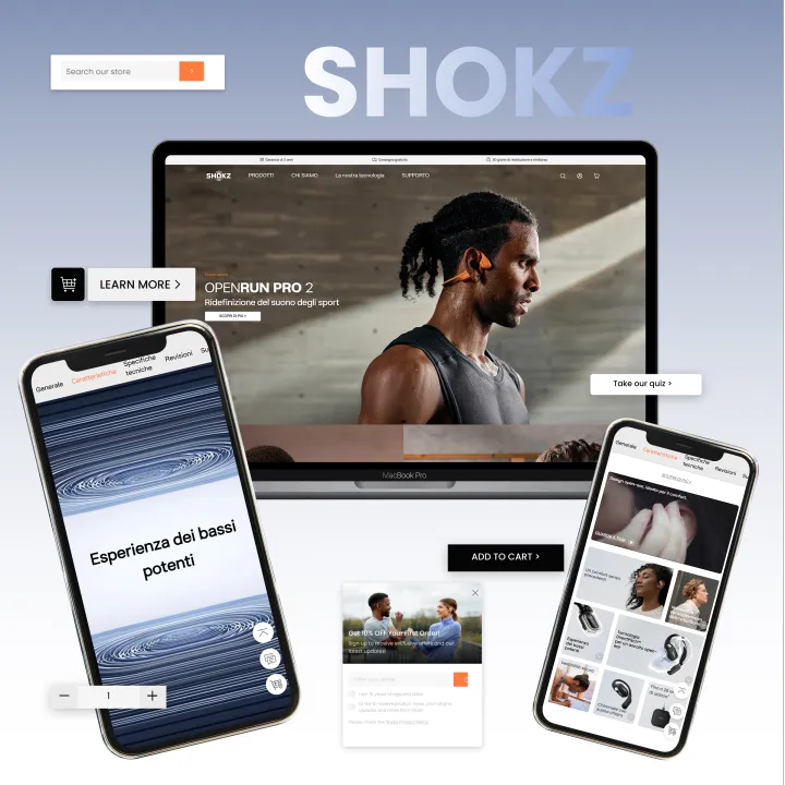 Shopify独立站设计开发｜主题前端开发｜UI设计｜Shopify Plus B2B全栈扶持