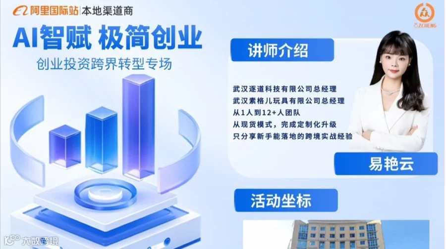 咸宁外贸企业专属邀约：阿里国际站AI赋能跨境出海专场峰会