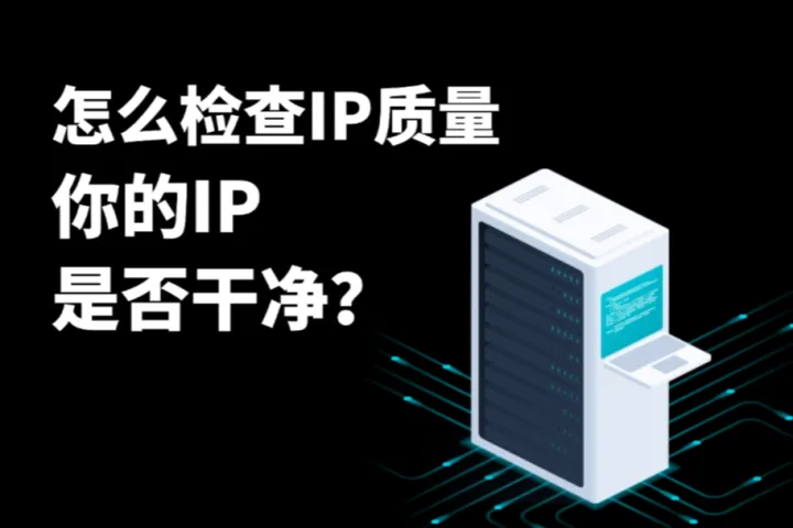 怎么检查一个IP是否干净？IP质量分数检测及如何判断风险？