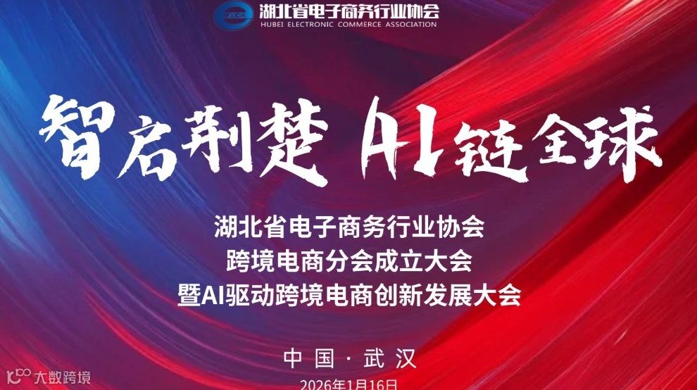 智启荆楚 AI链全球|湖北省电子商务行业协会跨境电商分会成立大会