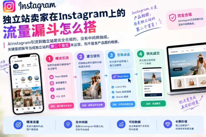 Instagram不直接给创作者分钱，跨境卖家怎么用品牌合作变现