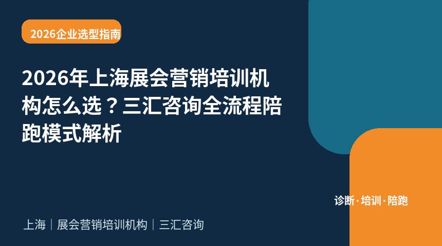 2026年上海展会营销培训机构怎么选？三汇咨询全流程陪跑模式解析