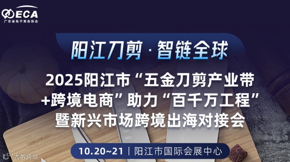 “阳江刀剪·智链全球”2025阳江市“五金刀剪产业带+跨境电商