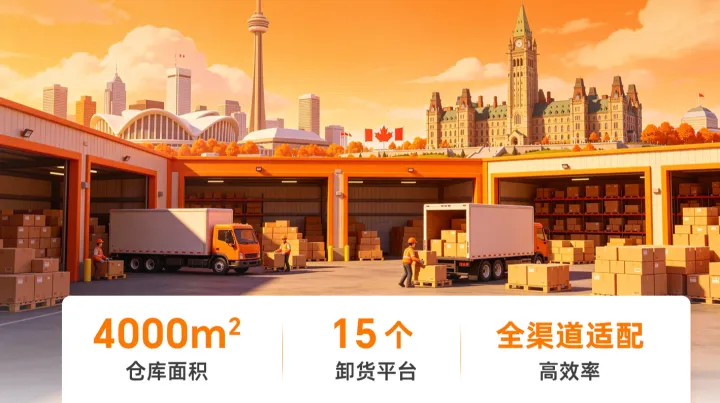 九方云仓加拿大CAON08新仓正式启用，旺季卸货费减免助力黑五爆单
