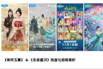 击壤科技：2024年《珠帘玉幕》&《永夜星河》热度与招商简析报告