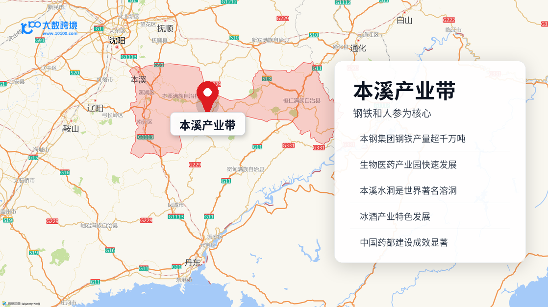 本溪产业带