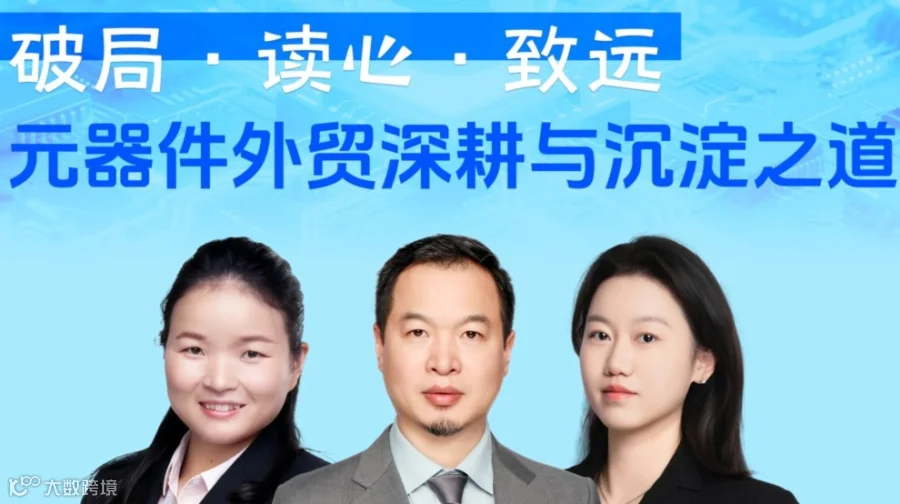 破局·读心·致远 | 元器件外贸深耕与沉淀之道