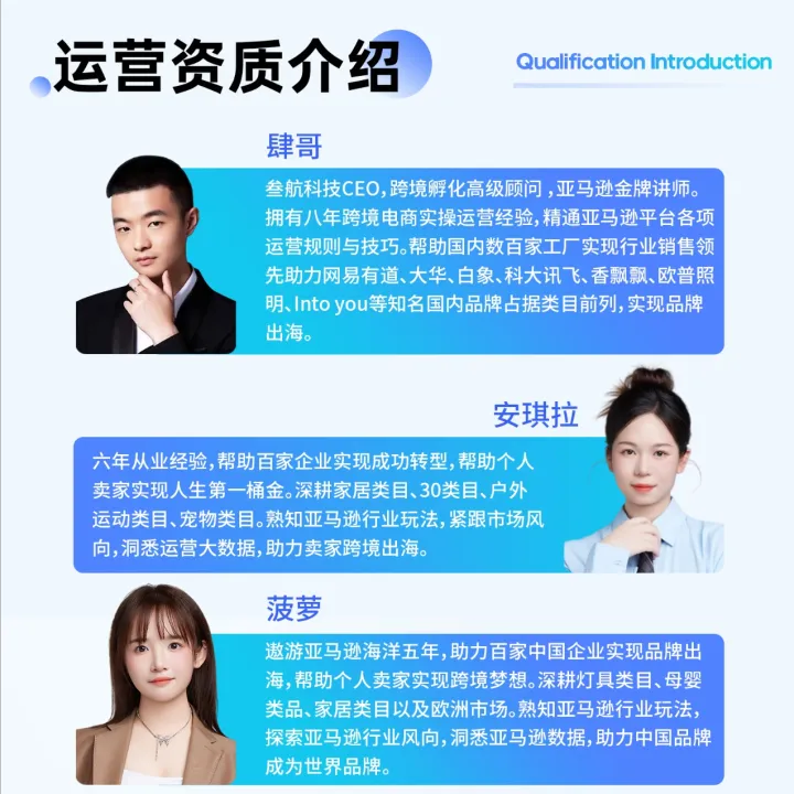 叁航科技｜亚马逊代运营服务｜让中国品牌成为世界品牌
