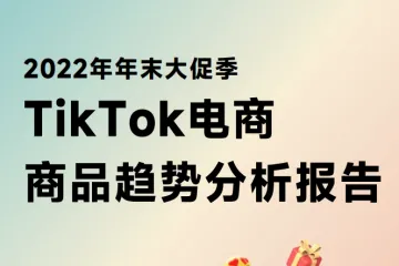 超店有数：2022年年末大促季TikTok电商商品趋势分析报告