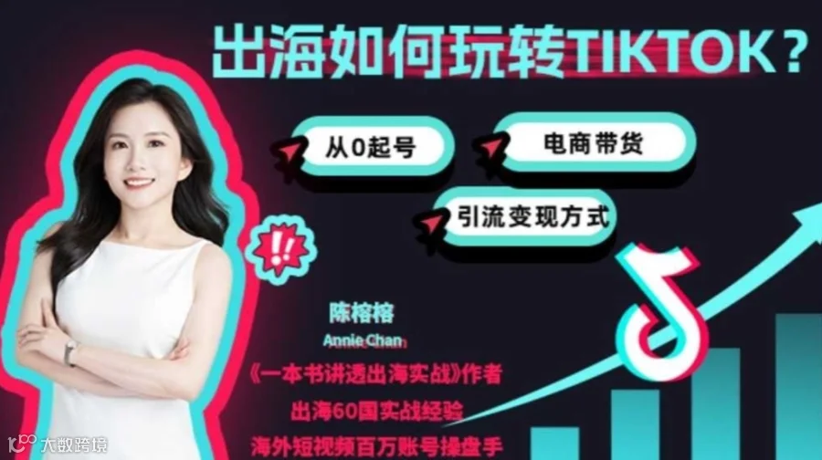 出海如何玩转TikTok？出海60国营销实战专家陈榕榕在线直播分享