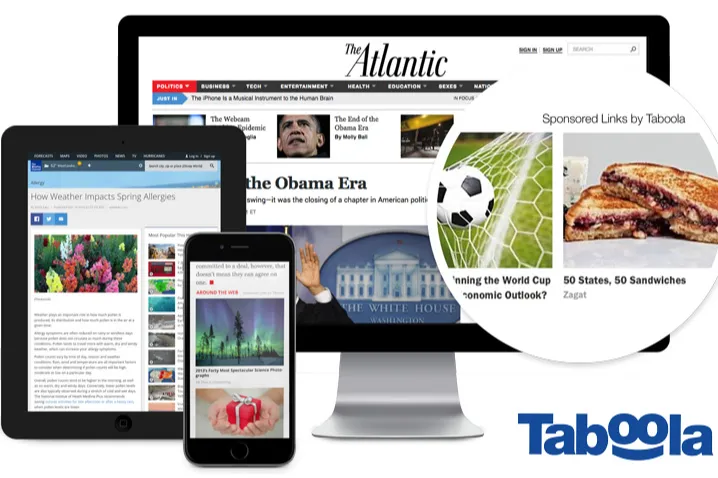 Taboola的广告展示样式有哪些？