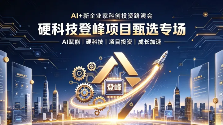 AI+新企业家科创投资路演会·硬科技登峰项目甄选专场