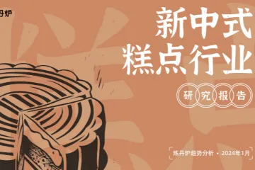 炼丹炉2024新中式糕点行业研究报告25页