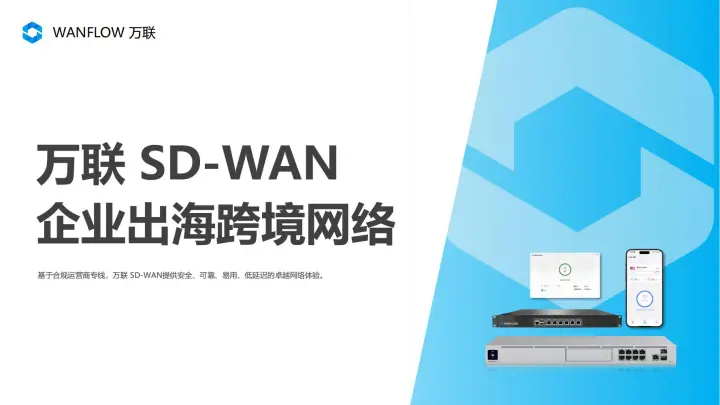 【万联SD-WAN】合规跨境网络专线-直播套餐