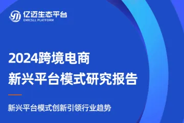 亿迈生态平台：2024年跨境电商新兴平台模式研究报告