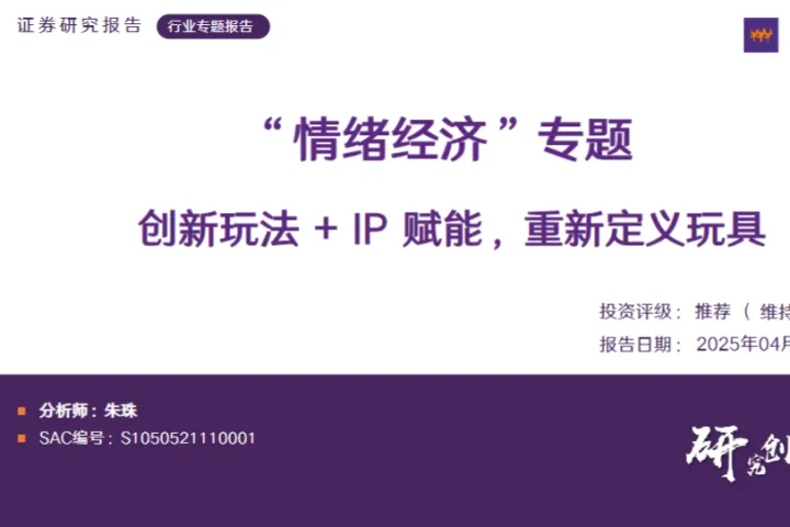 玩具行业情绪经济专题创新玩法IP赋能重新定义玩具-25040962页