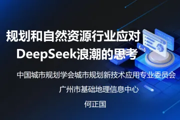 广州市基础地理信息中心：2025规划和自然资源行业应对DeepSeek浪潮的思考报告