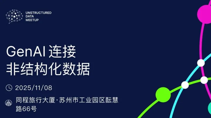Unstructured <em>Data</em> Meetup 苏州站