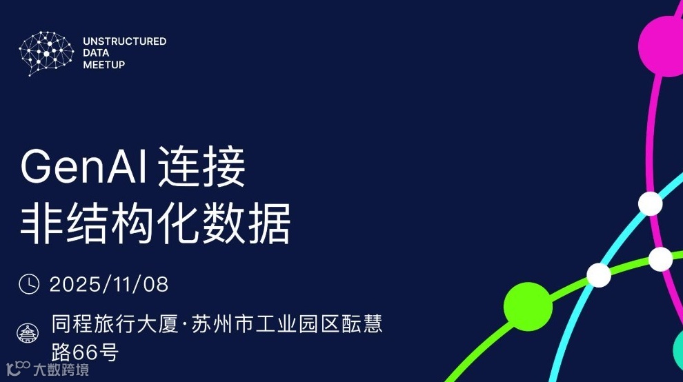 Unstructured Data Meetup 苏州站