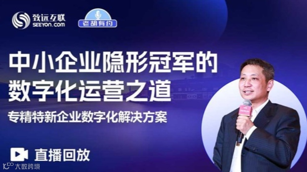 【直播回放】隐形冠军的数字化运营之道 企业特征与数字化升级