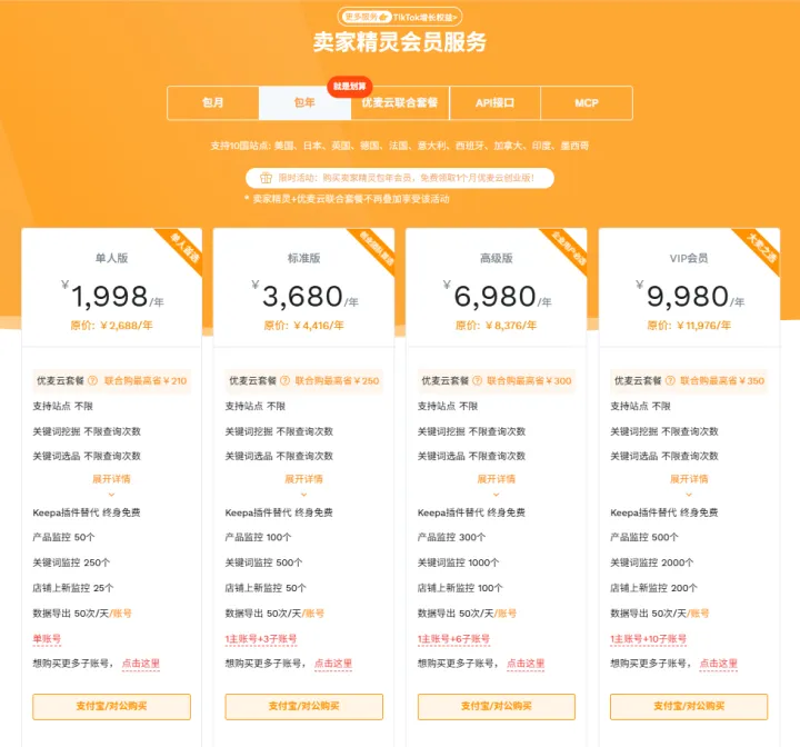 卖家精灵丨亚马逊一站式选品工具+运营智能中枢