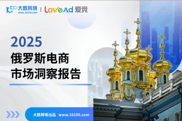 大数跨境&LoveAd爱竞：2025俄罗斯电商市场洞察报告