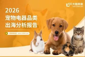 大数跨境：2026宠物电器品类出海分析报告