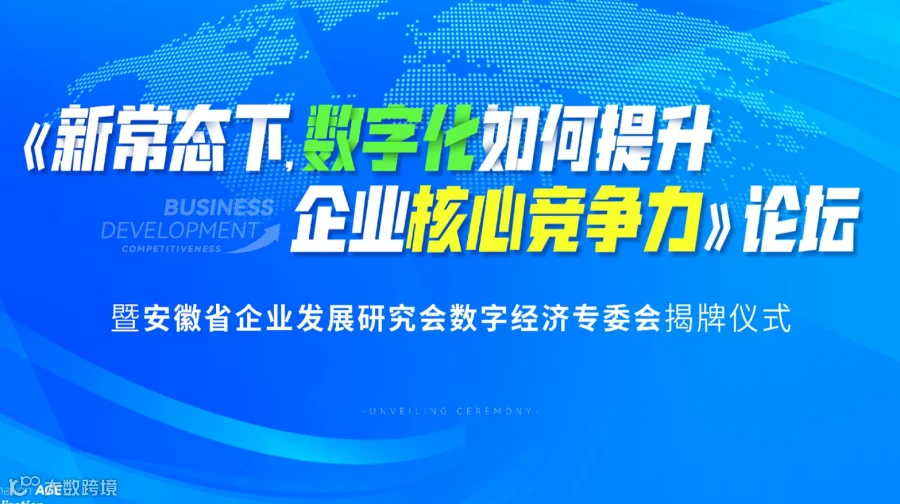 新常态下数字化如何塑造企业核心竞争力暨安徽省企业发展数字经济专委会换届大会